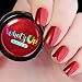 Whats Up Nails - Fire Red Chrome Powder For Mirror Nails - Image 2