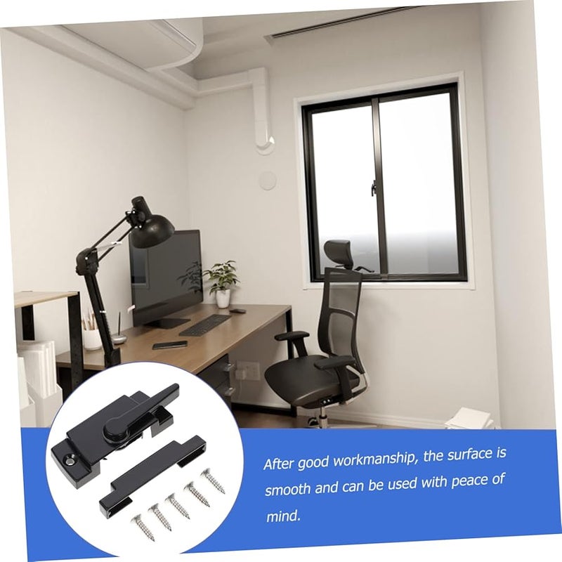 ARTIBETTER 2 Pack Sliding Window Security Locks Vinyl Design Easy Installation Home Safety - Image 3