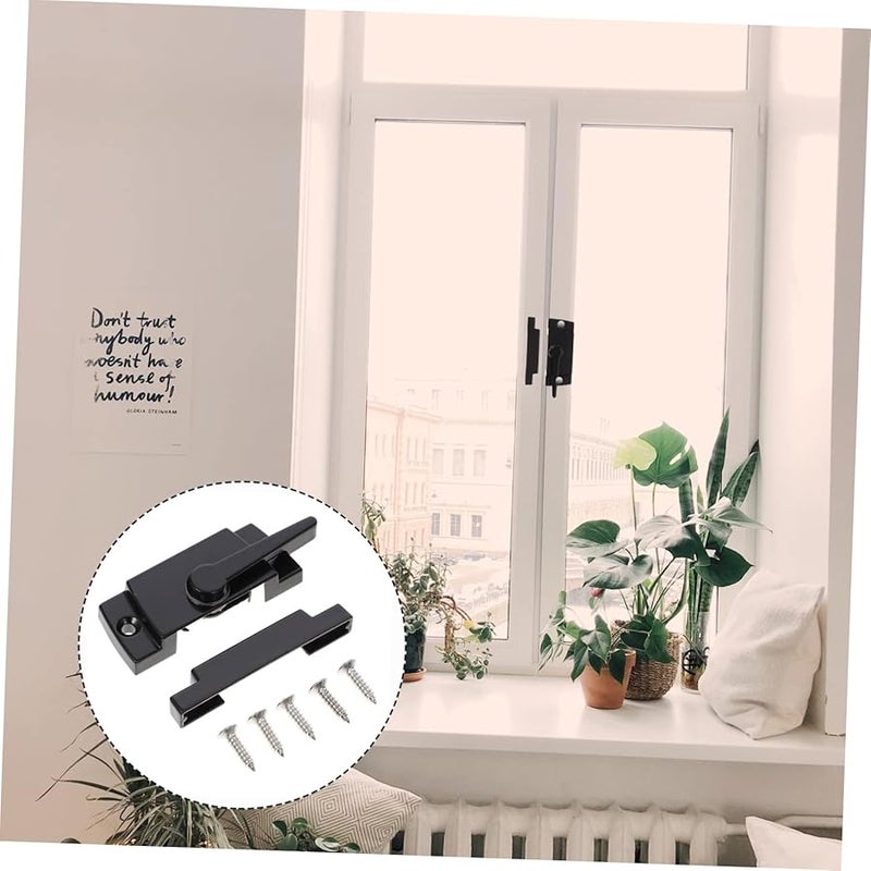 ARTIBETTER 2 Pack Sliding Window Security Locks Vinyl Design Easy Installation Home Safety - Image 5