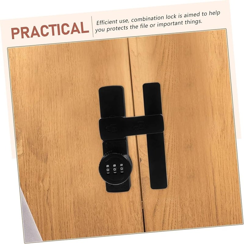Jojofuny Mechanical Combination Lock Cabinet Coded Lock 10.8x6.3x2.5cm Easy Install Home Security - Image 5