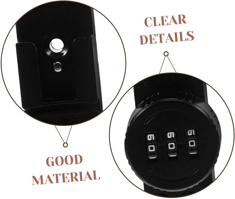 Jojofuny Mechanical Combination Lock Cabinet Coded Lock 10.8x6.3x2.5cm Easy Install Home Security - Image 4