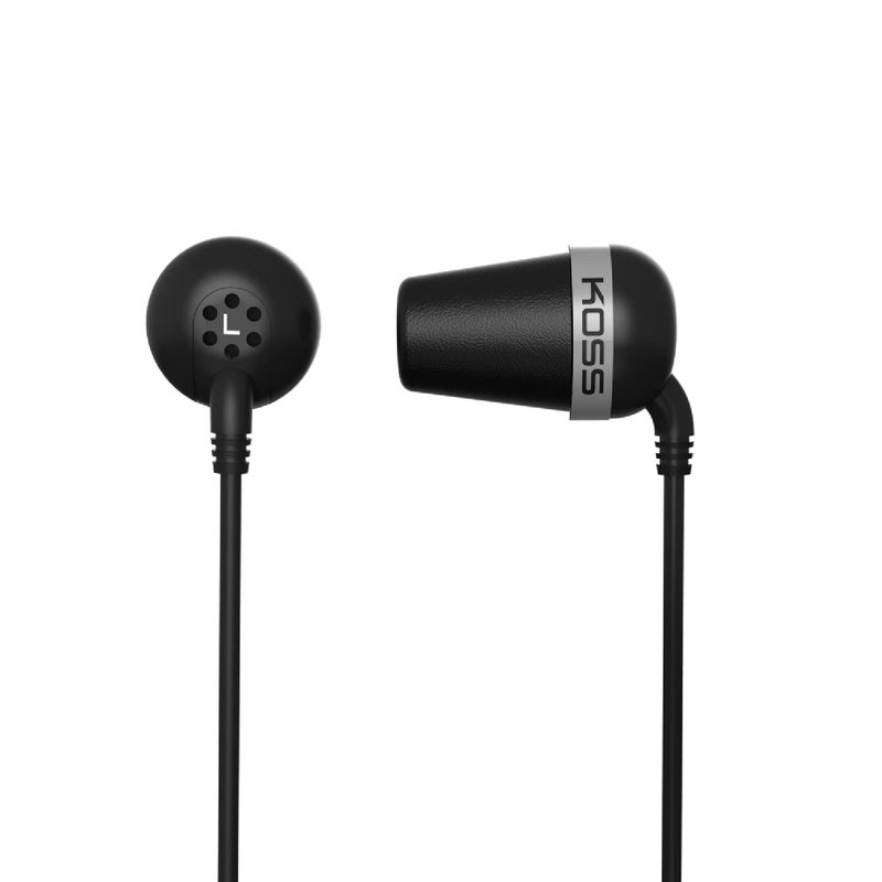 Koss 'The Plug' In-Ear Headphones (Black) - Image 1