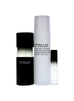 Derek Lam Derek Lam 10 Crosby - Give Me The Night - 3 Pc | Set - 3.4 Oz Eau De Parfum, 0.3 Oz Eau De Parfum, 8 Oz Fragrance Mist - Mysterious, Rich, Warm Scent For Women - Floral, Powder, Amber Perfume Spray  - Image 2