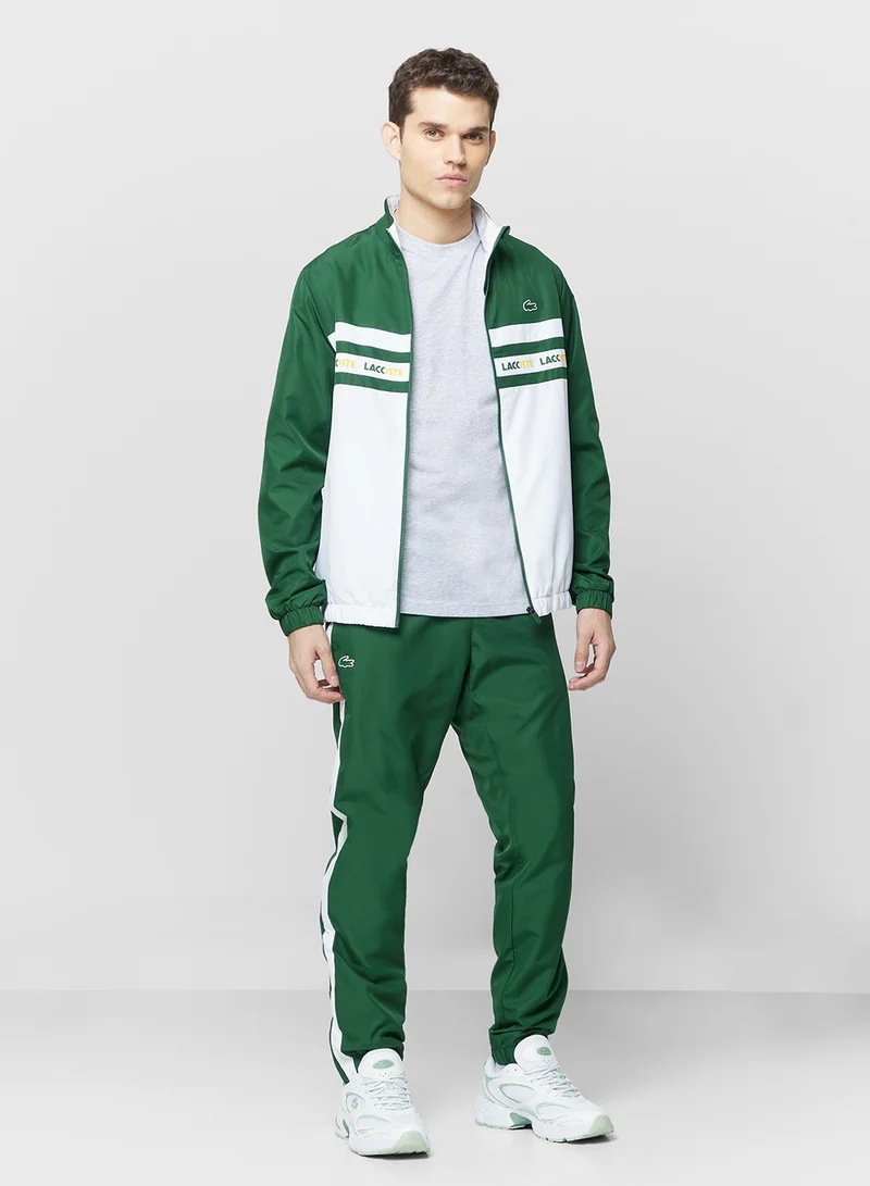 LACOSTE  Ultra Dry Printed Crew Neck T-Shirt for Men | Best Price UAE