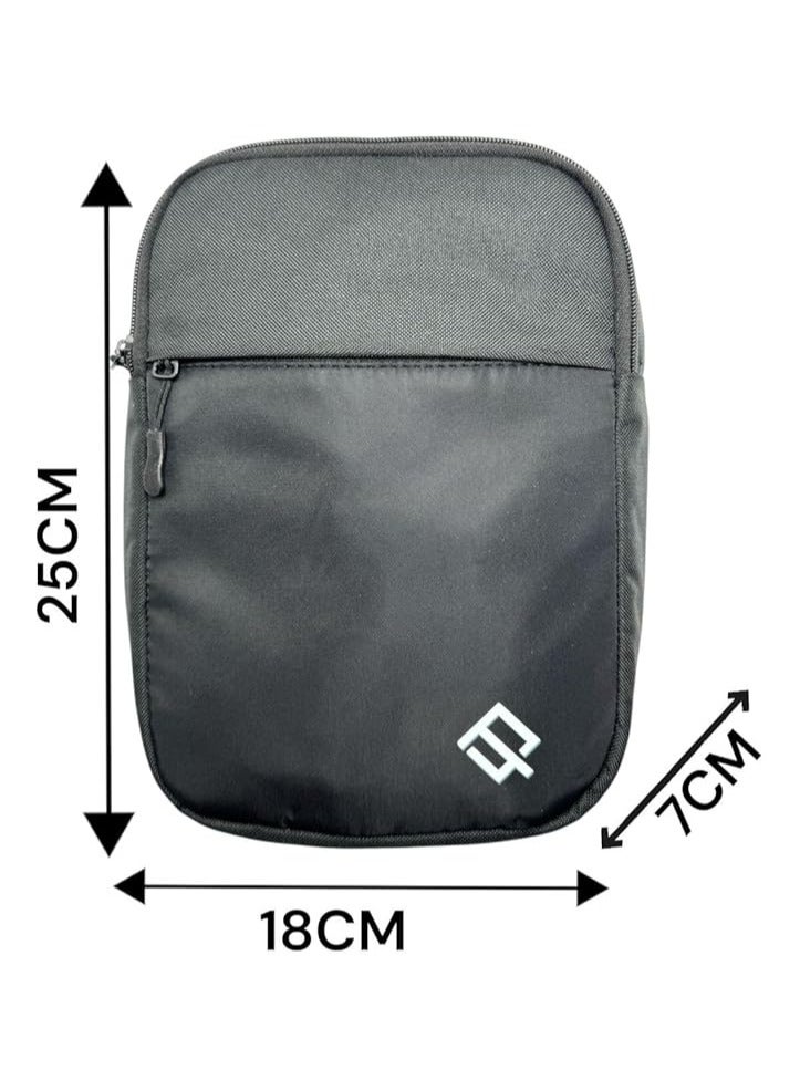 SportQ SportQ®️  Crossbody iPad Shoulder Bag Business Office Work School Bag with Adjustable Strap Small Phone Side Shoulder Bag for Men Women - Image 5