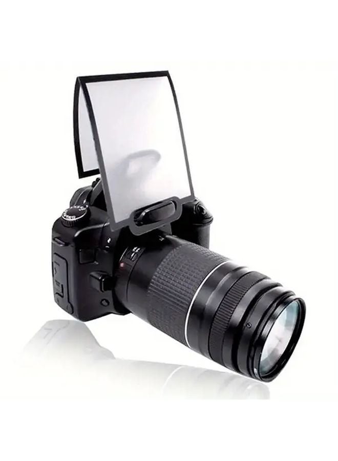 Universal Black Soft Screen Flash Diffuser Portable Foldable Professional Photography Accessory Compatible DSLR Canon - Image 5