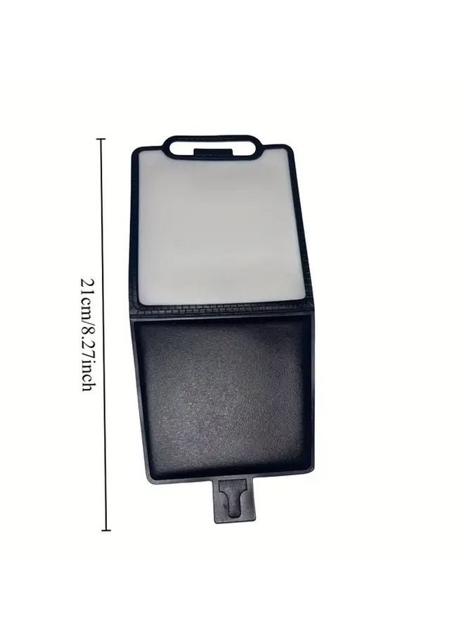 Universal Black Soft Screen Flash Diffuser Portable Foldable Professional Photography Accessory Compatible DSLR Canon - Image 3