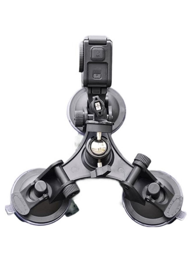 Maxcam/Maisikamu, Suitable For Dji Osmo Action 5/4/3 Pro Action Camera, Car Tripod Suction Cup, Glass Fixing, Car Mount Accessory - Image 1
