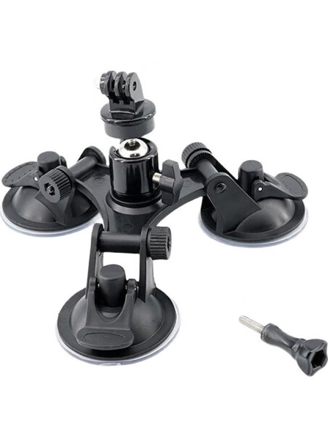 Maxcam/Maisikamu, Suitable For Dji Osmo Action 5/4/3 Pro Action Camera, Car Tripod Suction Cup, Glass Fixing, Car Mount Accessory - Image 3