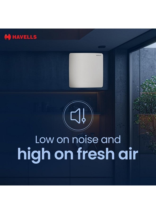 Havells 150mm Ventil Air ZX Exhaust Fan | Strong Air Suction, Rust Proof Body and Dust Protection Shutters | Suitable for Bathroom, Kitchen & Office, 2 Year Warranty | (Pack of 1, White) - Image 5
