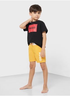 HUGO Kids Essential Swim Shorts  - Image 4