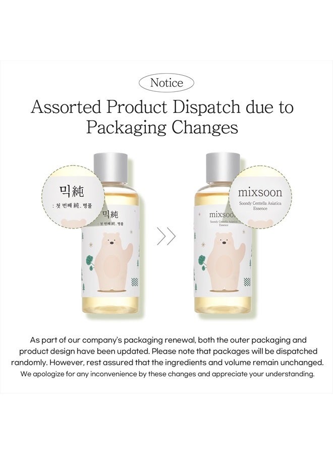 mixsoon Soondy Centella Asiatica Essence,Cica Extract, Soothe Sensitive and Irritated Skin  3.38 fl oz/ 100ml - Image 2