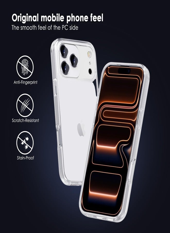 TENOC Phone Case Compatible with 17 Pro Max, Clear Case Shockproof Protective Bumper Slim Cover for 6.9 Inch - Image 5