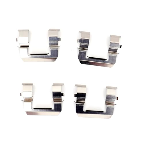 hicks مجموعة وسادات الفرامل الأمامية HICKS D1421 متوافقة مع شيفروليه إمبالا 2014-2020، شيفروليه إكوينوكس 2010-2017، جي إم سي تيرين 2010-2017، شيفروليه ماليبو 2013-2015، 123-0014 - Image 2