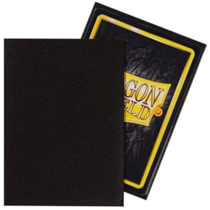 dragon shield MATTE BLACK STANDARD SIZE 100 CT CARD SLEEVES INDIVIDUAL PACK - Image 3