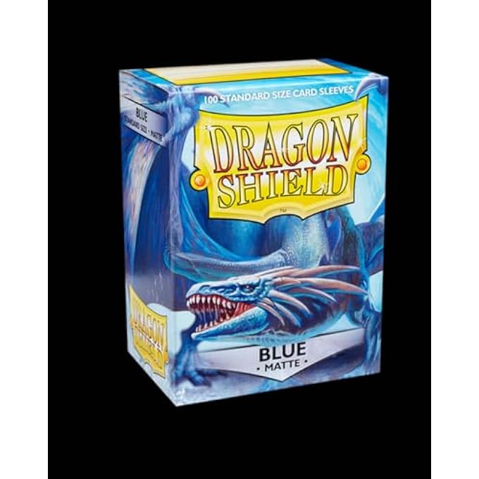dragon shield MATTE BLACK STANDARD SIZE 100 CT CARD SLEEVES INDIVIDUAL PACK - Image 5