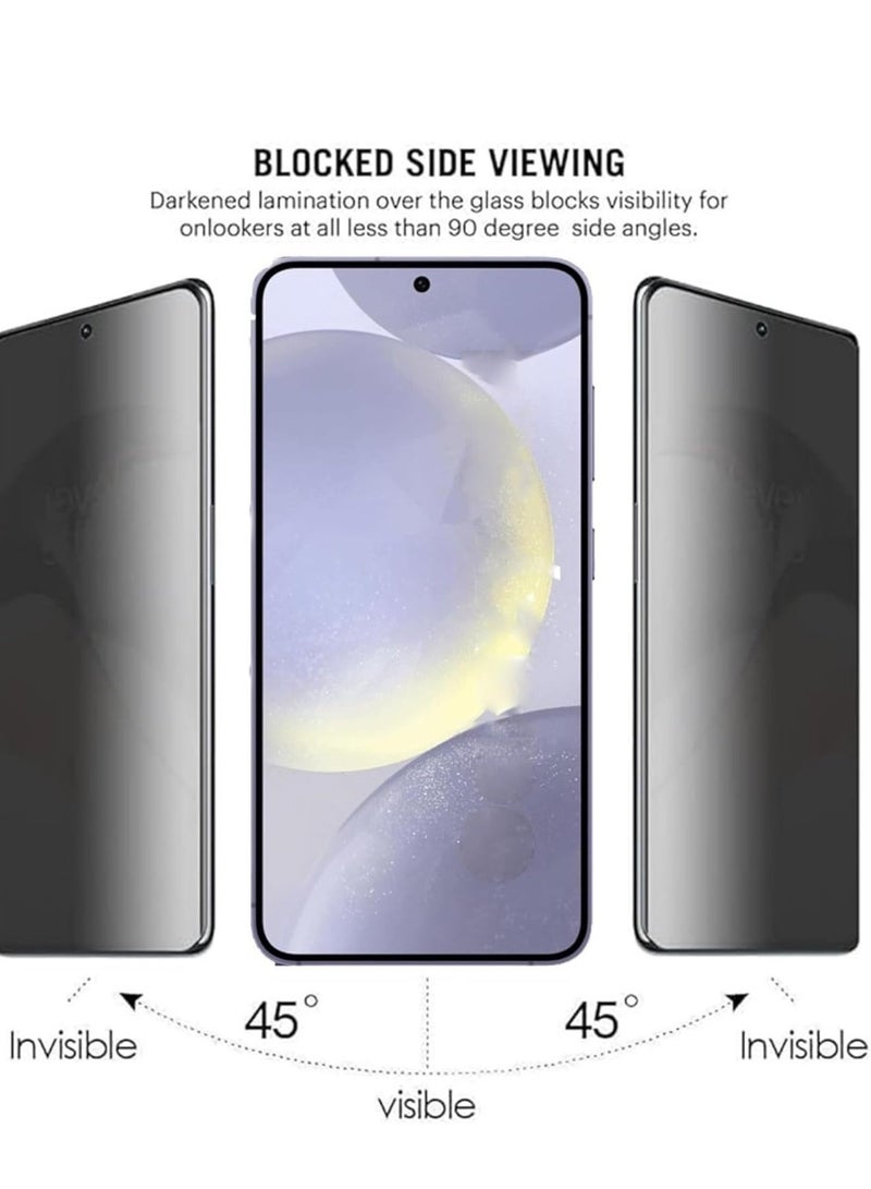 ELTRAZONE Privacy Screen Protector for Samsung Galaxy S25 Plus 5G 2024 – Anti Spy, Anti Scratch, Full Coverage TPU Soft Film – Ceramic Flexible Matte Finish, Easy Application, Bubble-Free, Clear Viewing, Not Tempered Glass - Image 3
