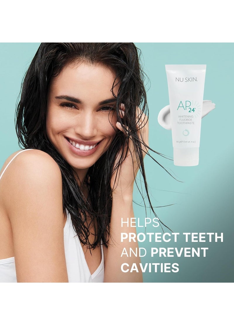 Nu Skin - AP 24 Whitening fluoride toothpaste, brightens teeth, helps prevent tooth decay, gentle vanilla mint formula 110g - Image 1