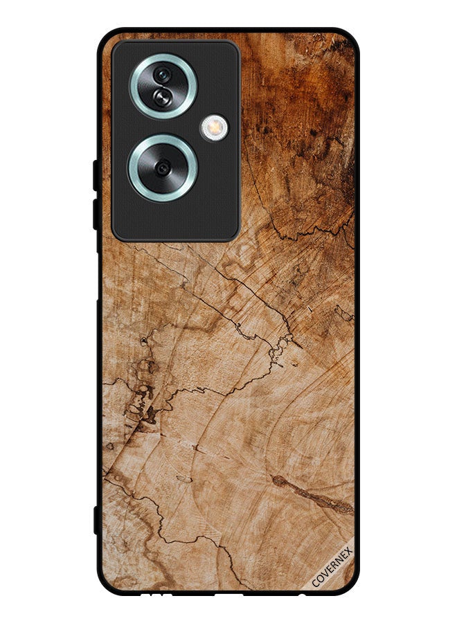Covernex Protective Case Cover For Oppo A79 Vintage Wooden Pattern - Image 1