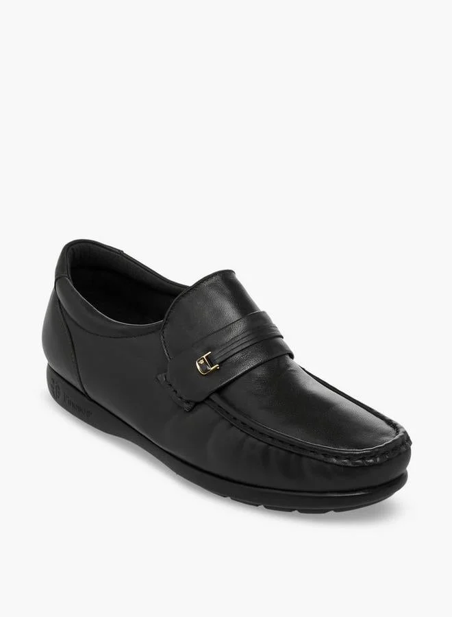 بينوسوس Men Slip-On Genuine Leather Loafers