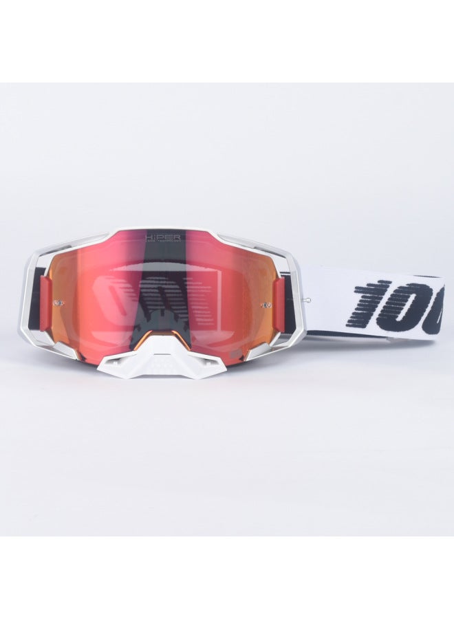 30 New Hot Goggles 100 Motorcycle Off-road Goggles Outdoor Helmet Goggles Riding Ski Glasses