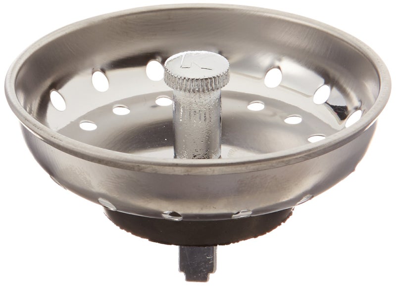 Keeney Plumb Pak K22022 Replacement Fixed Post Strainer Basket, Stainless Steel, 3-1/2 In. - Image 1