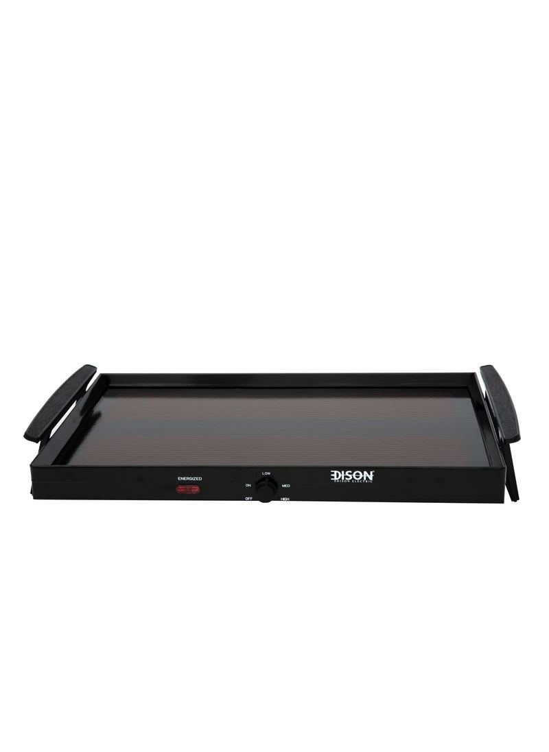 EDISON Multi-Use Grill & Heating Tray Black 600W  - Image 2