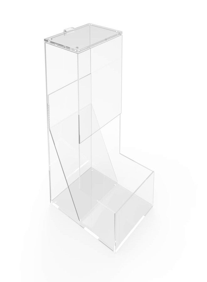 FixtureDisplays® 6" w x 8.6" h x 8" d Gravity Dispenser, Acrylic Plaxiglass Candy Bin Compartment 13035NEW-2D - Image 4