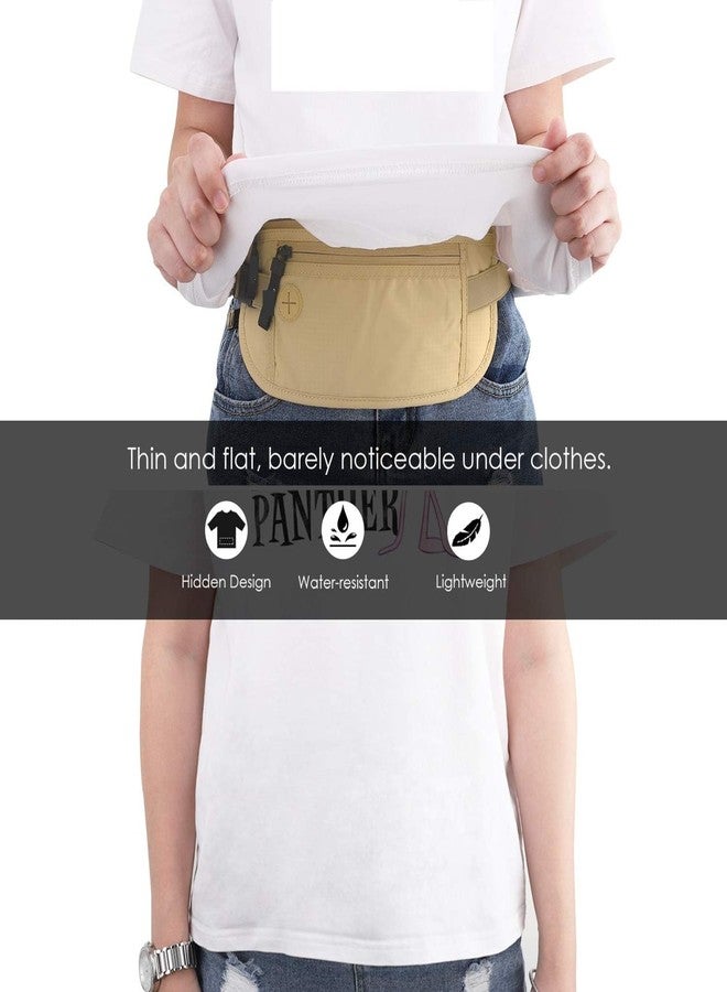 YESVIYA Blocking Travel Money Belt for Men & Women - Hidden Waist Pouch for Passport, Cash, Phone, Cards & Travel Documents - Anti-Theft, Secure & Lightweight Travel Wallet - Image 3