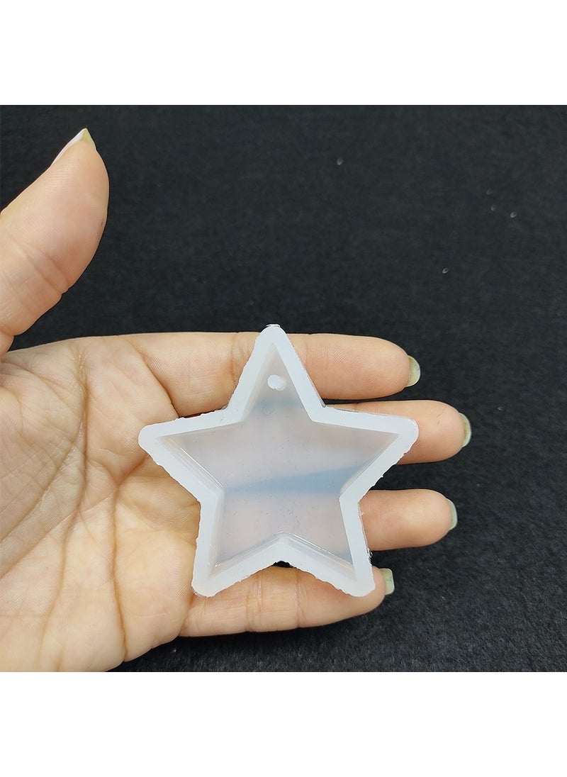 Resin Epoxy Mold Necklace Keychain Star - A2 - pzsku/Z39A9E7E60810DFE5803DZ/45/_/1730607674/3ab01368-ed43-4247-bfb7-55b47f2b36a2