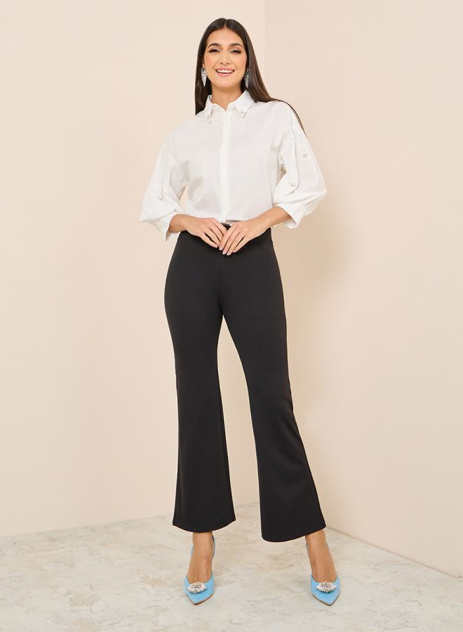 Styli Embellished 3/4 Sleeve Regular Fit Shirt  - Image 2