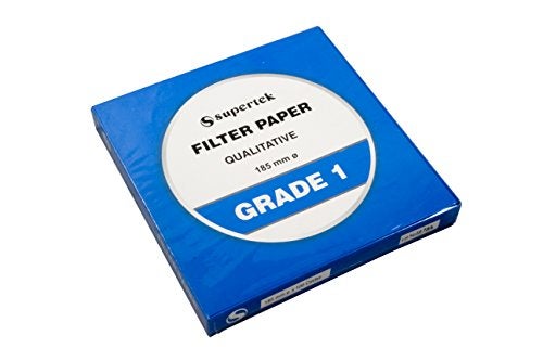 Supertek Filter Paper, Qualitative, Grade 1, 185 mm Pack of 100 Sheets - Image 5
