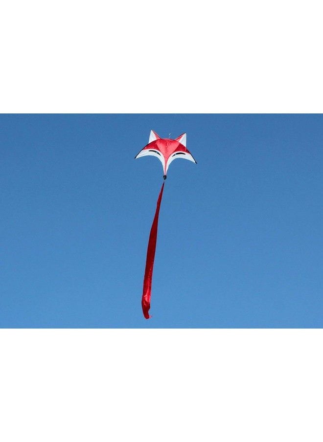 Hengda Kite For Kids Red Fox Kite Outdoor Fun Sports Single Line Kite With Flying Tools  - Image 5