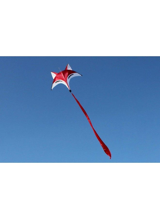Hengda Kite For Kids Red Fox Kite Outdoor Fun Sports Single Line Kite With Flying Tools  - Image 4