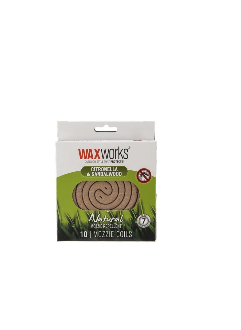 WAX WORKS - WAX WORKS 10-Piece Mosquito Coil - Image 1
