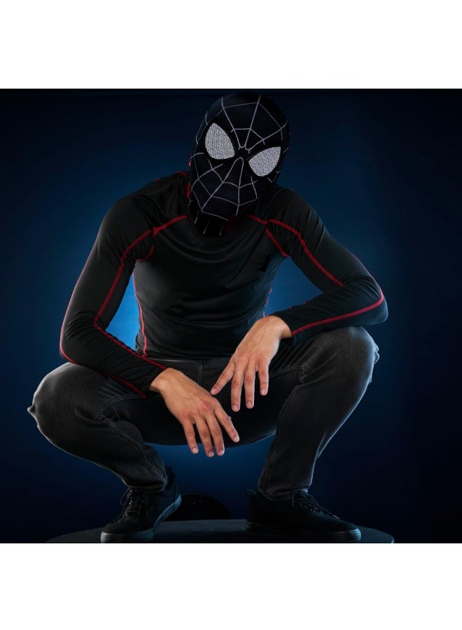 Spider Man Expressive Mask, Role Play Masks Halloween Mask Cosplay Costumes Mask Adult Kids Spandex Fabric Material - Image 4