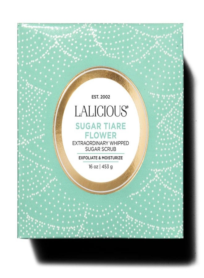 LaLicious Sugar Tiare Flower Extraordinary Whipped Sugar Scrub - Cane Sugar Body Scrub with Coconut Oil & Honey, No Parabens (16oz) - Image 2