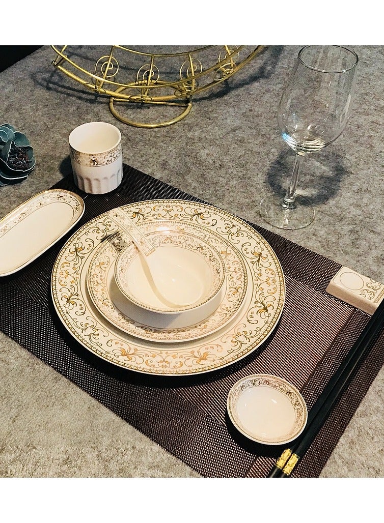 LOULUEN Ceramic Table Utensil Set