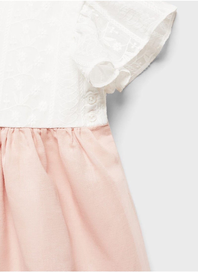 MANGO - Kids Tiered Dress - Image 1