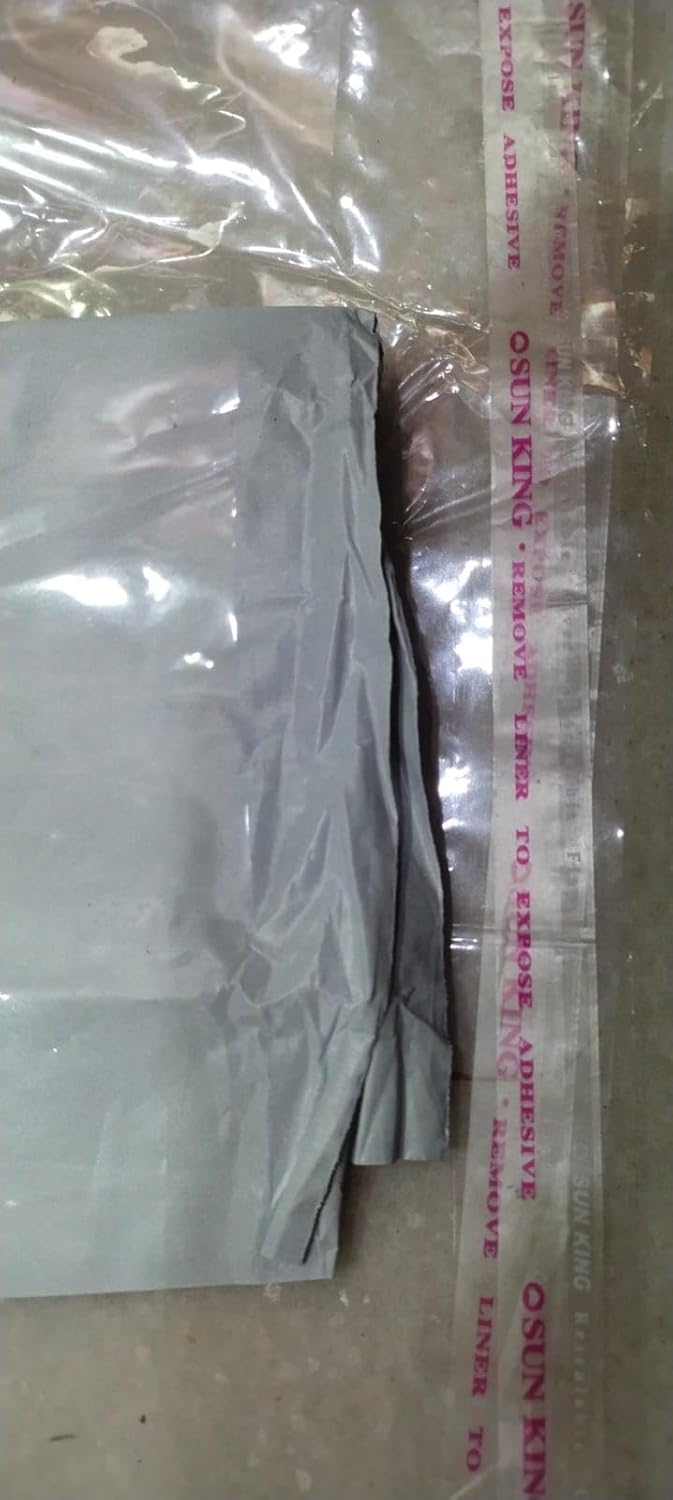 NWST Pack of 50Pc 10x14 with 2 Inch Base tshirt Packing Plastic Bag Cloth Transparent Polythene Clear Cover Sealable for Gifting Shirt Pant Storage Self Adhesive Bopp Pouches - Image 3