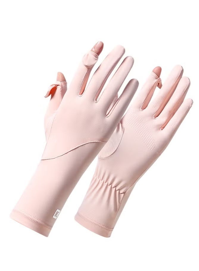 Women's Gloves Driving Gloves Non-slip Sun Protection Summer UV Protection Gloves