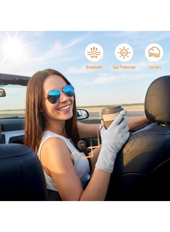 Women's Gloves Driving Gloves Non-slip Sun Protection Summer UV Protection Gloves - Image 5