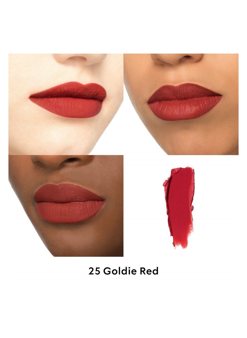 GUCCI أحمر الشفاه غوتشي روج آ ليفر مات مات 25* جولدي ريد، 3.5 جرام - Image 3