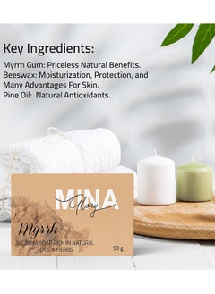 MINA Glory Mina Glory Myrrh Soap 90g  - Image 2