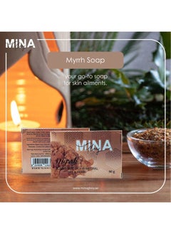 MINA Glory Mina Glory Myrrh Soap 90g  - Image 3