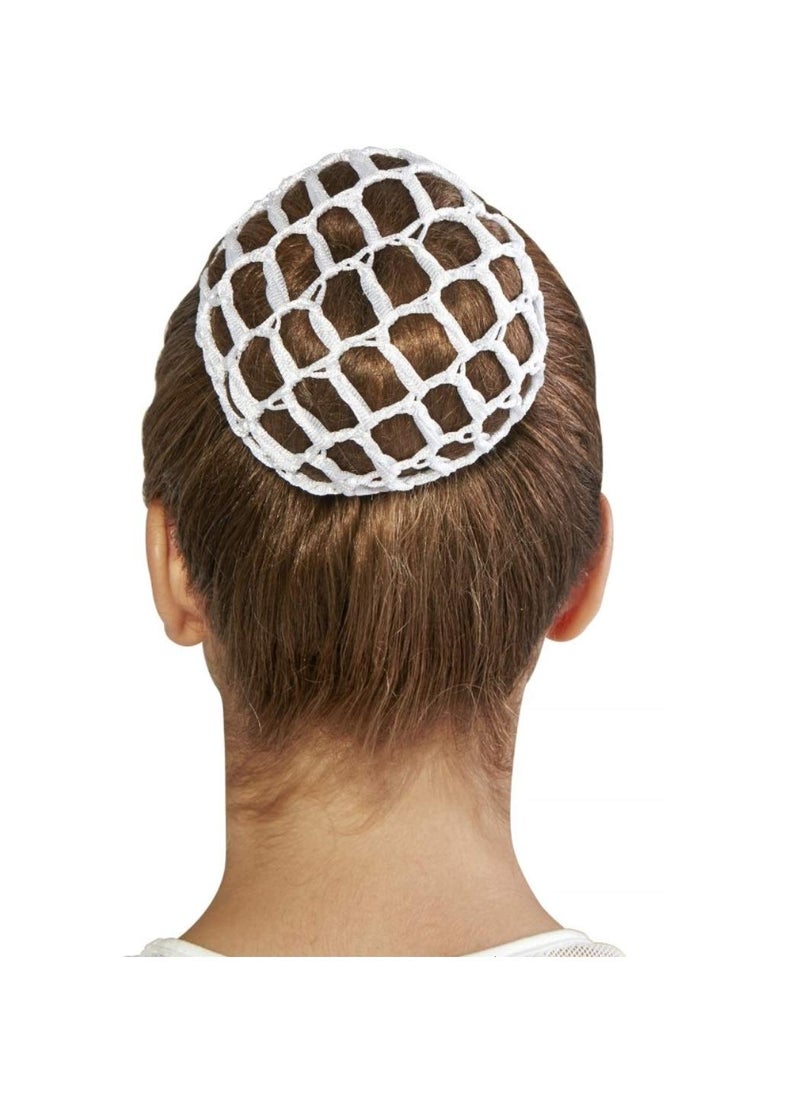 Bloch Bloch UnisexAdults Standard Hair Bun Cover White one 