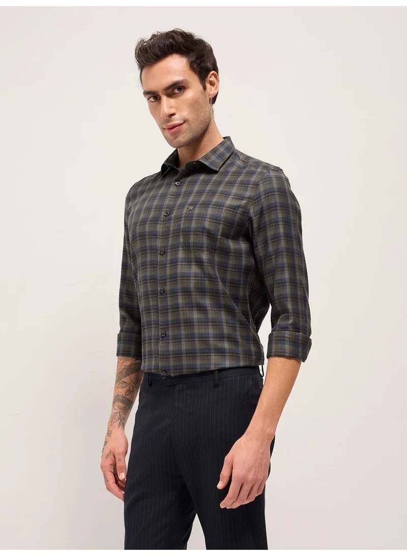 THE BEAR HOUSE  Men’s Shirt for Office, Casual & Party Wear | Comfortable Long Sleeve Shirt with Classic Collar, Button Closure & Versatile Stylish Look for Men | Best Price UAE