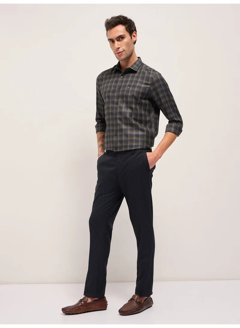 THE BEAR HOUSE  Men’s Shirt for Office, Casual & Party Wear | Comfortable Long Sleeve Shirt with Classic Collar, Button Closure & Versatile Stylish Look for Men | Best Price UAE