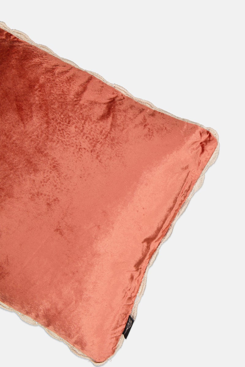 Unique Living Plain Sascha Cushion, Redwood  - Image 3