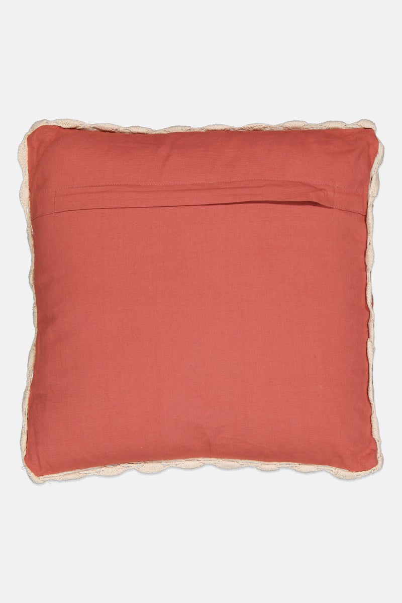 Unique Living Plain Sascha Cushion, Redwood  - Image 2